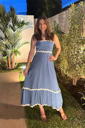 Vestido Midi Lila