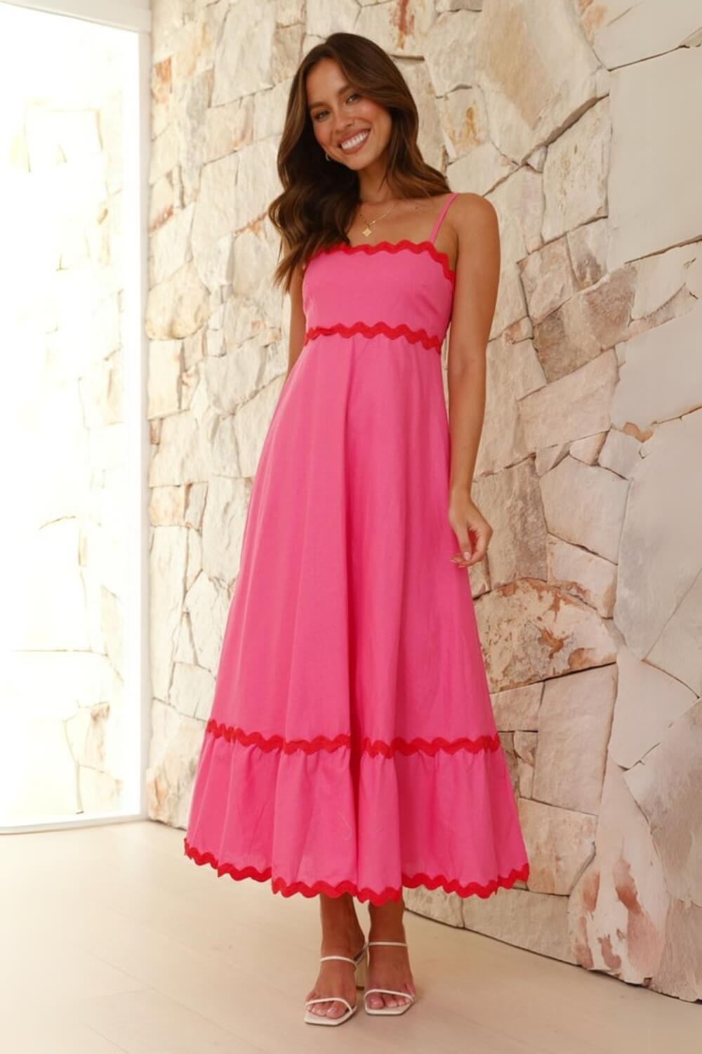 Vestido Midi Lila